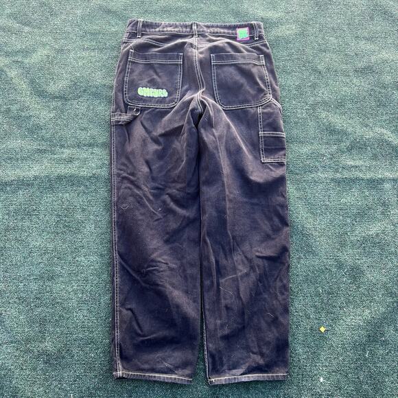 vtg empyre Tori Carpenter Jeans Black Relax Loose Fit Women's Size 12 (34x32) - Picture 2 of 11